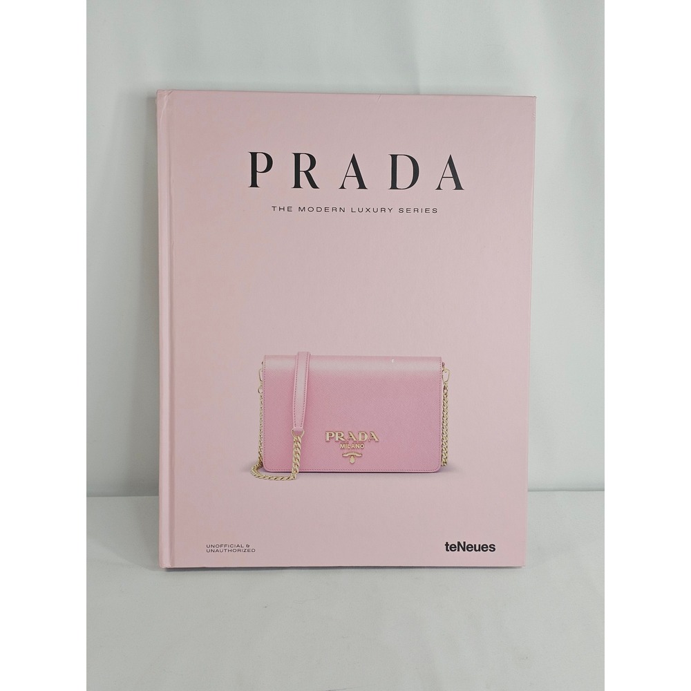 Prada The Modern Luxury Series teNeues Pink Coffee Table Book Designer Decor NEW